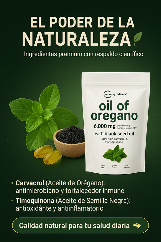 aceite de oregano.